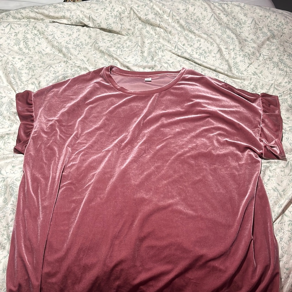 Old Navy plus size velvet top